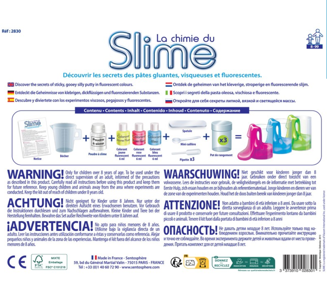 La Química del Slime - Sentosphère