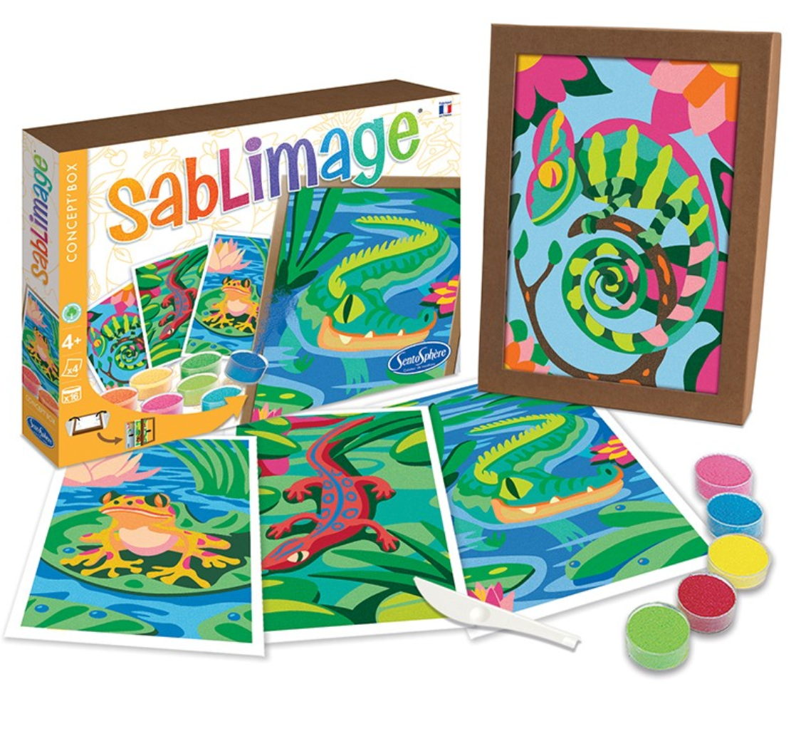 Sablimage Animales entre hierbas - Sentosphère