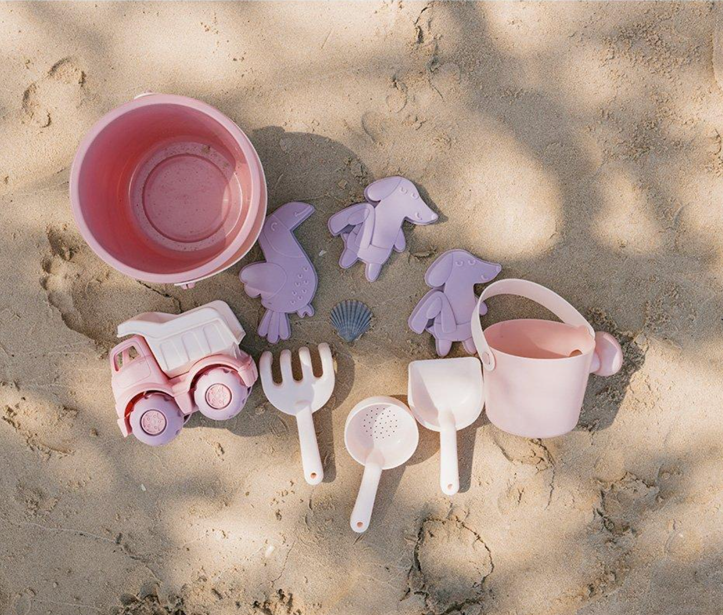 Set de juguetes de playa Old Rose Monnëka