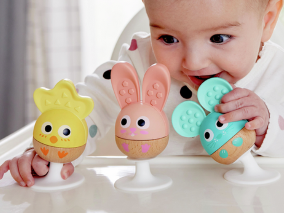 Juego de sonajeros con ventosa - Hape