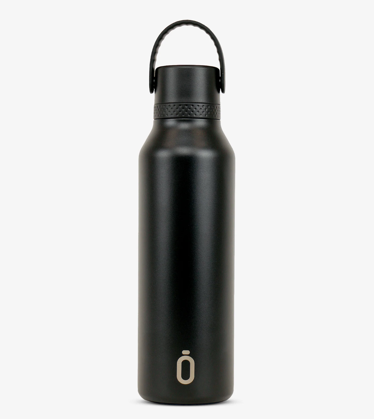 Botella térmica Iconic Black 600ML - Runbott