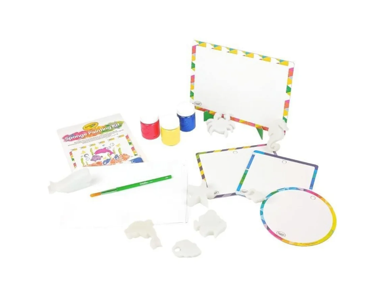 Kit pintar con esponja - Crayola