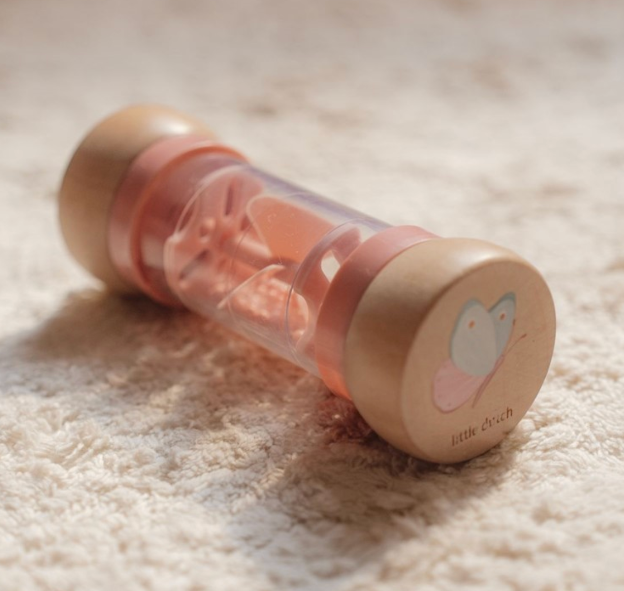 Palo de lluvia flores y mariposas - Little Dutch