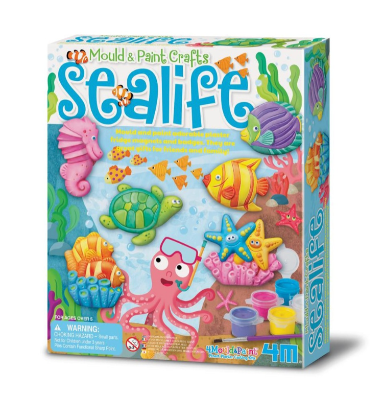 Moldea y pinta: El Océano - 4M