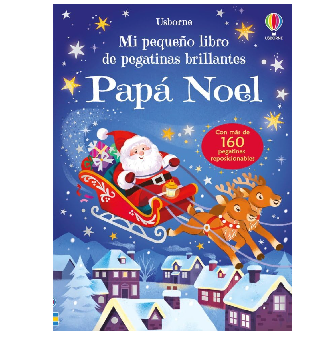 Mi pequeño libro de pegatinas Papá Noel