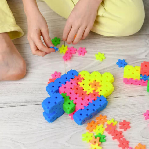 Bloques construcción MELI NEON – Basic Box 1200 pcs