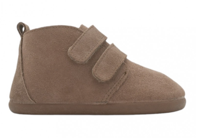 Batilas botines velcro taupe (liquidación)