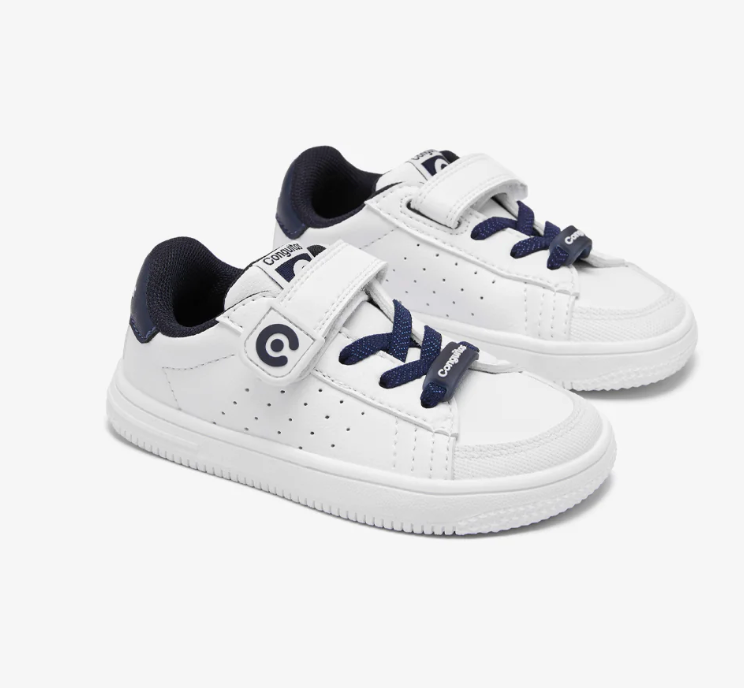 Deportivas Goflex Blanco y azul - Conguitos