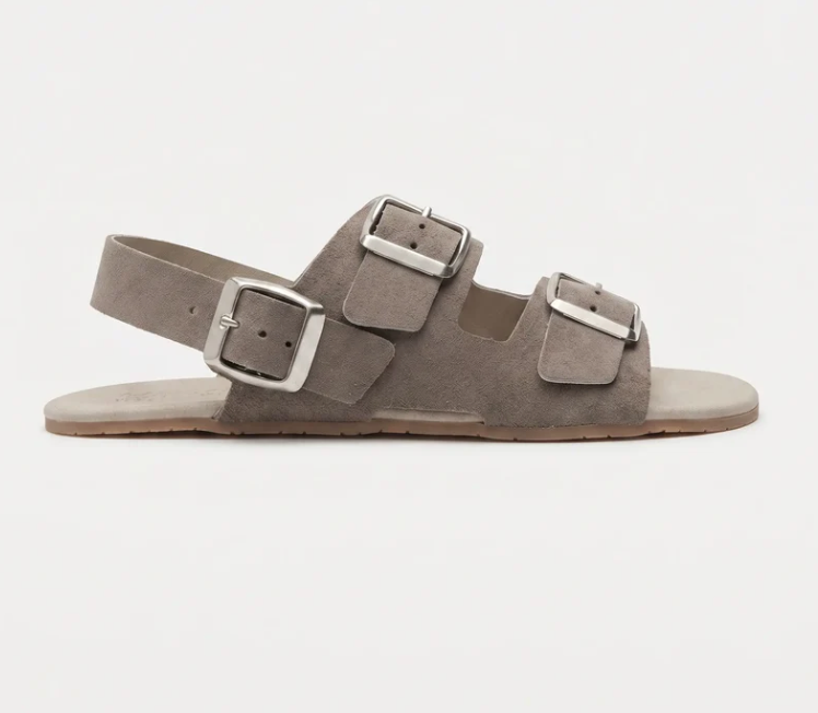 Sandalia Coqueflex Suede Taupe