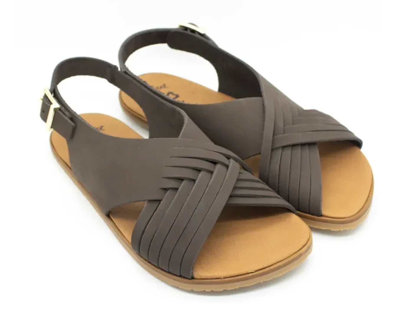 Sandalia barefoot Vivant Dalia marrón