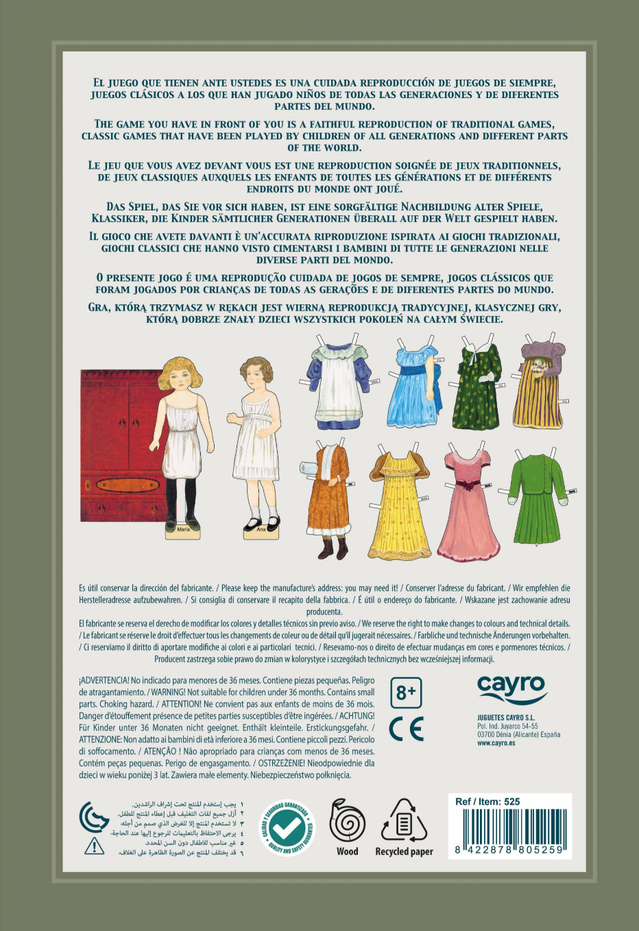 Recortable muñecas Collection - Cayro