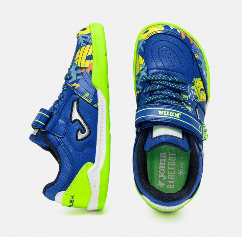 Bota de fútbol sala Top Flex 2604 Royal Barefoot - Joma