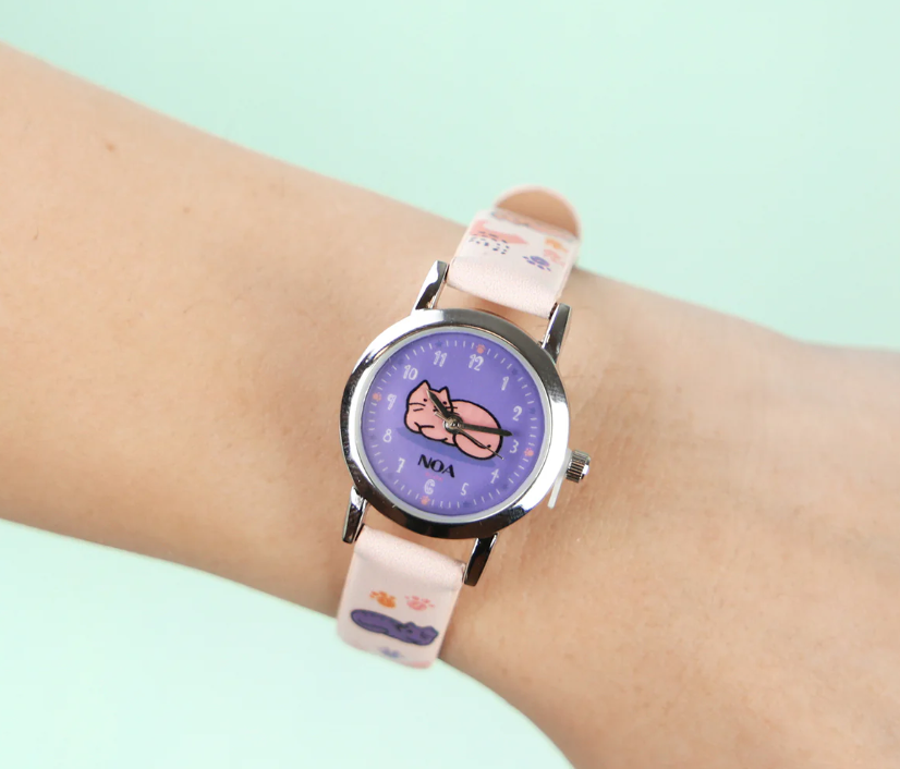Reloj Gatos - Noa Kids