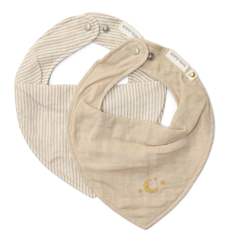Set 2 bandanas Beige Little dutch