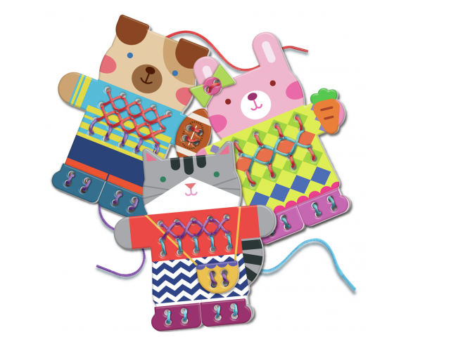 Set actividades borda el jersey de los Animales