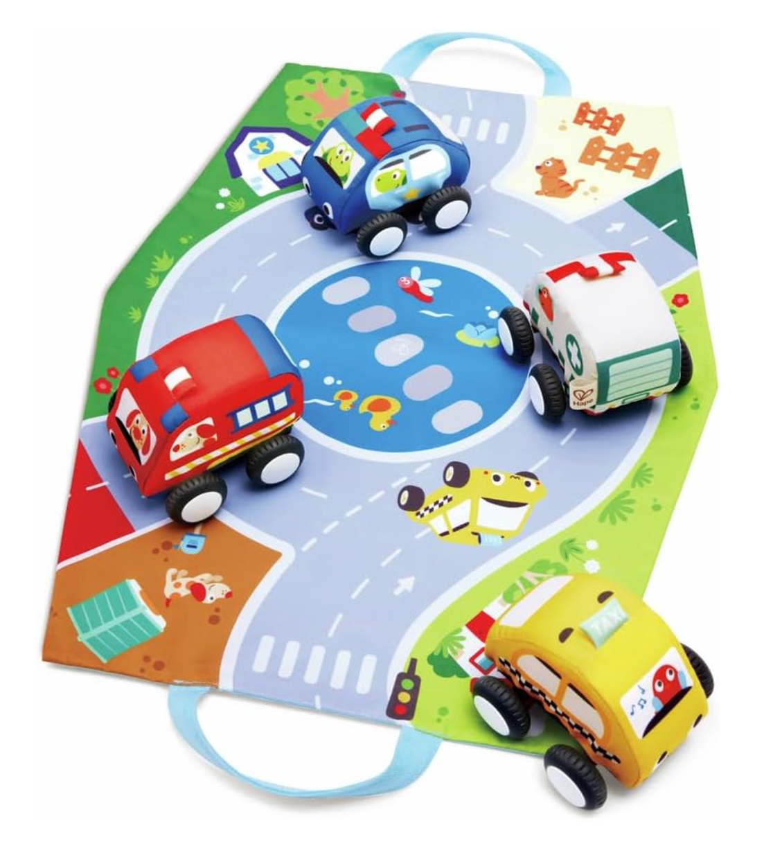 Set coches de peluche - Hape