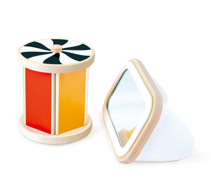 Tambor giratorio con espejo - Hape
