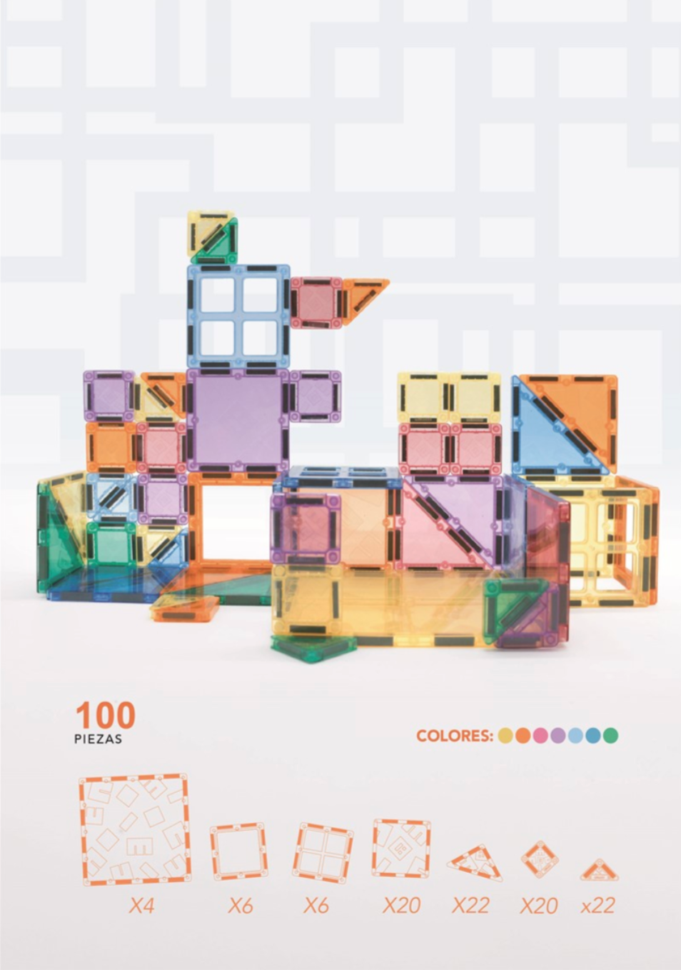 Nomic Clock 100 pieces