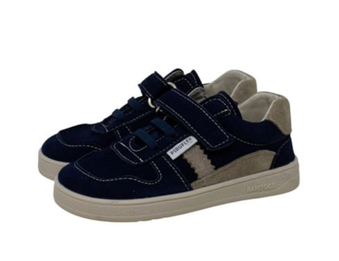 Deportiva Piruflex piel marino