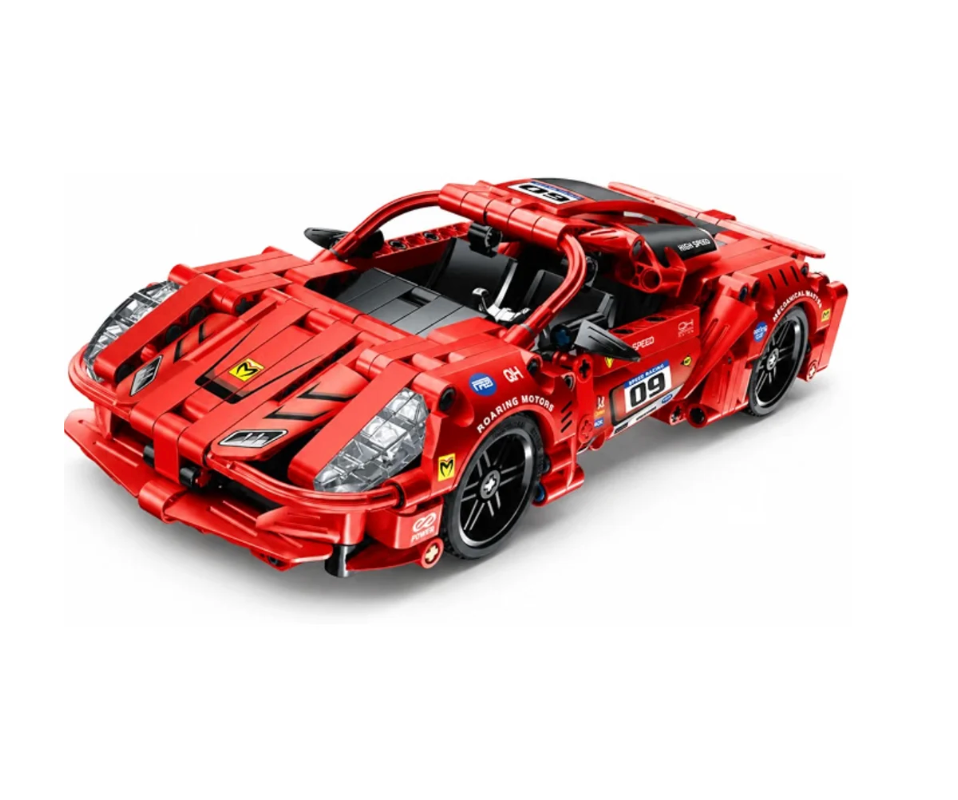 Coche de carreras rojo 437 pzas - iMMaster