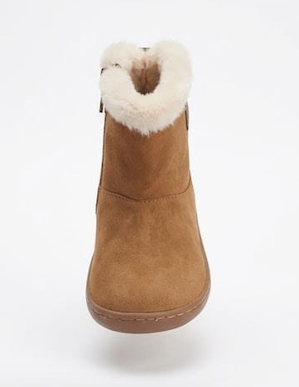 Botin respetuoso serraje Camel – Chetto