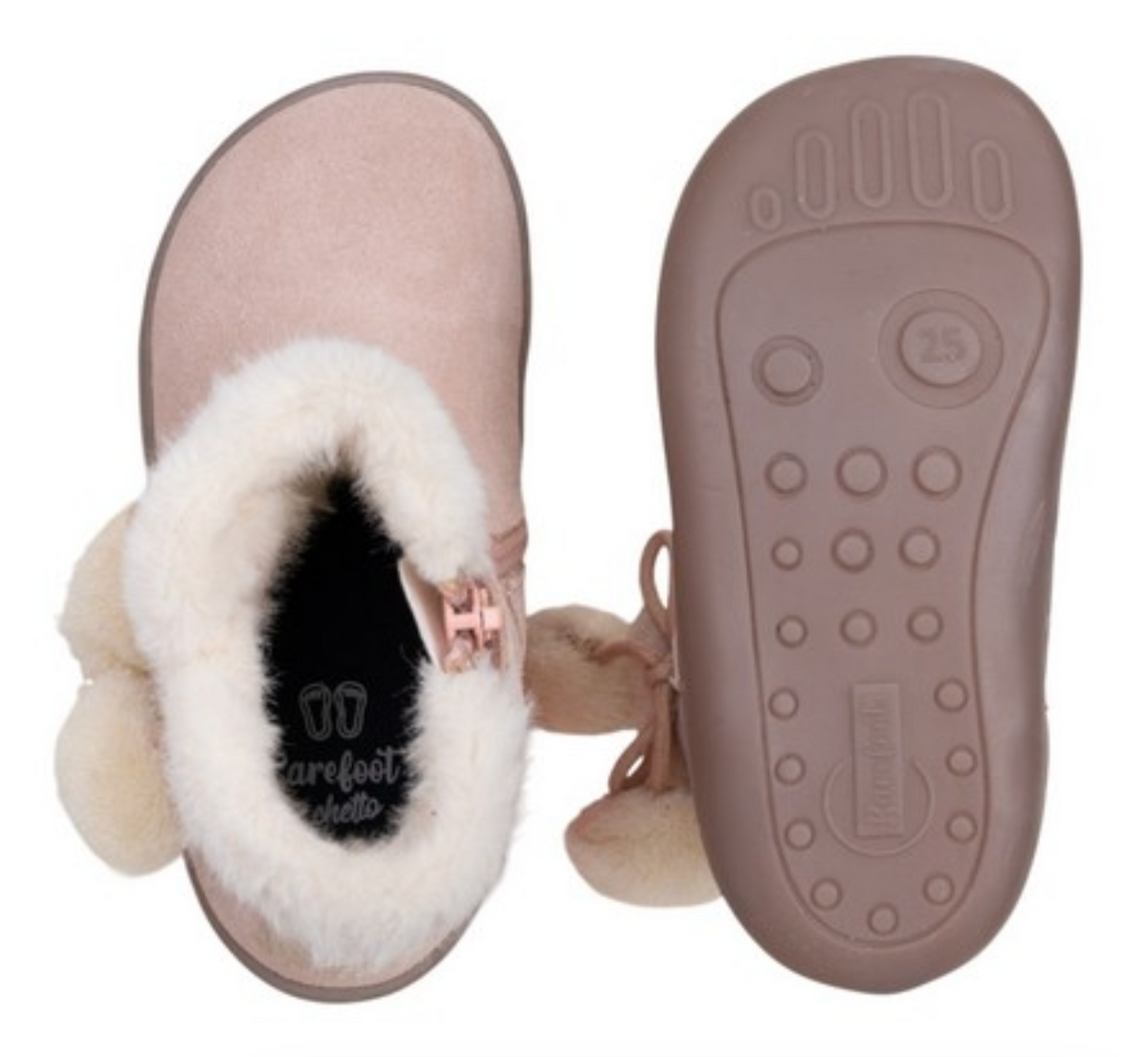 Botin respetuoso serraje Rosa – Chetto
