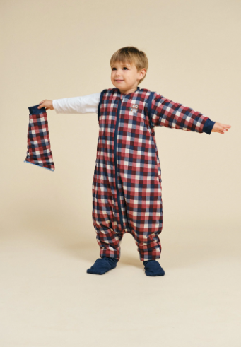 Pijama Winter Vichy Red & Blue TOG 2.5 - Molis&Co
