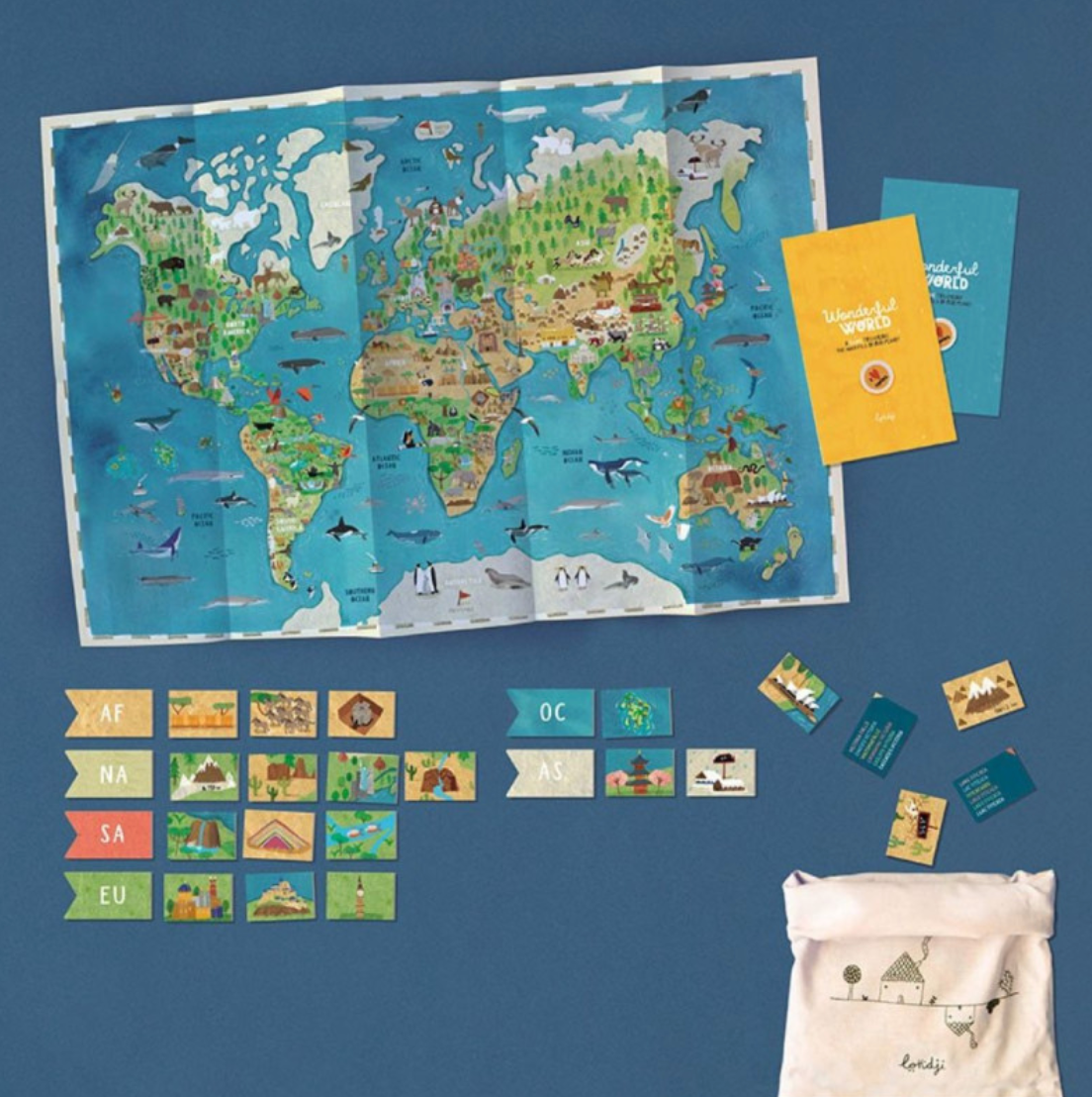 Wonderful World - Juego de geografía y exploración