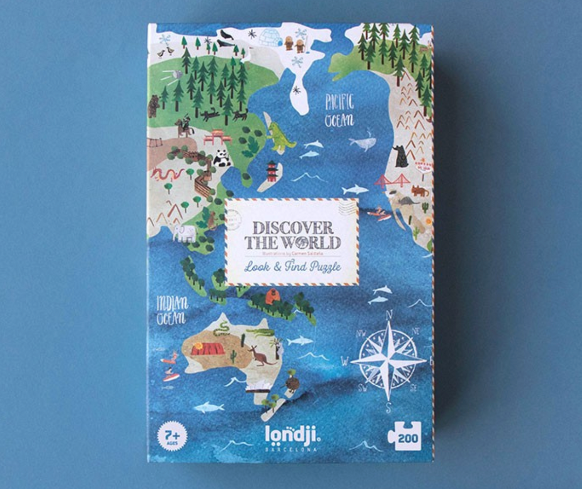 Puzzle Discover the World - Londji