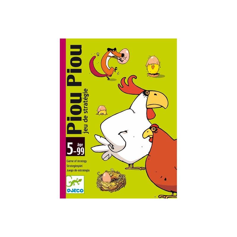 Juego de cartas Piou piou - Djeco