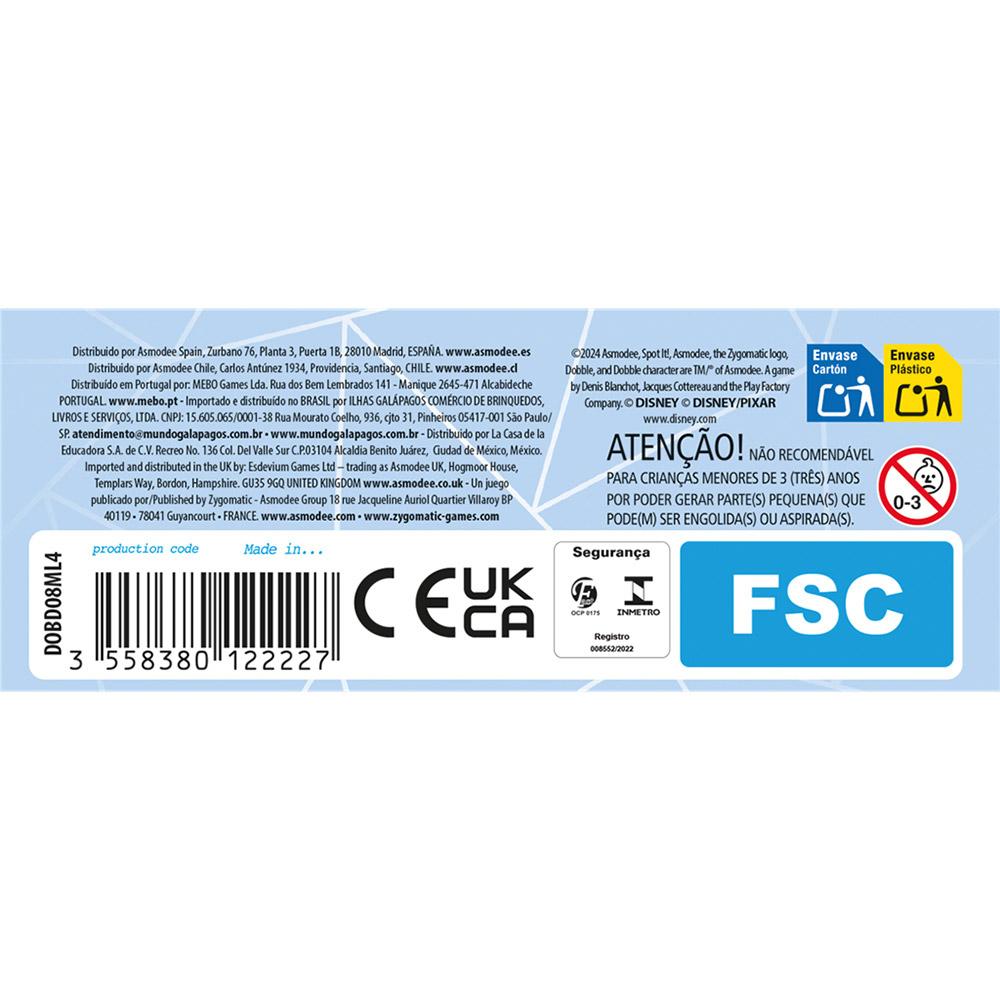 Dobble Juego de cartas d isney