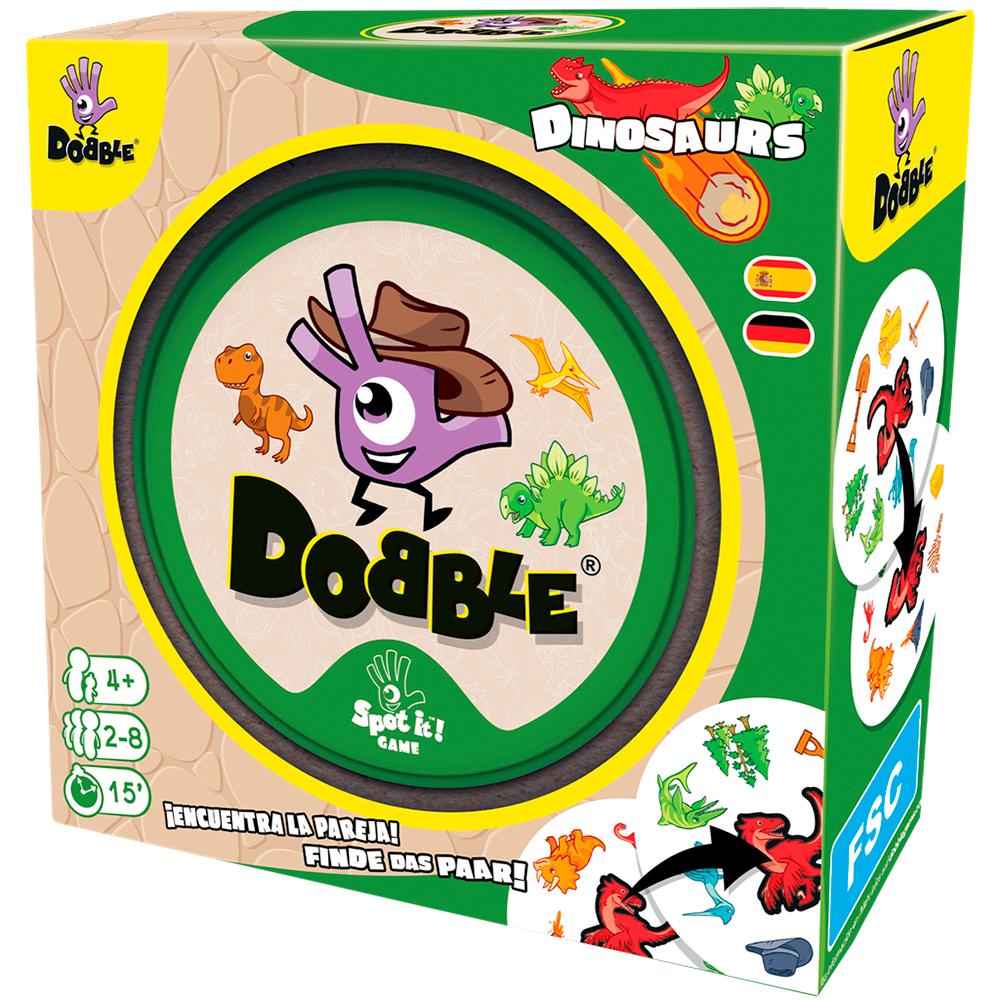 Dobble Juego de cartas dinosaurios