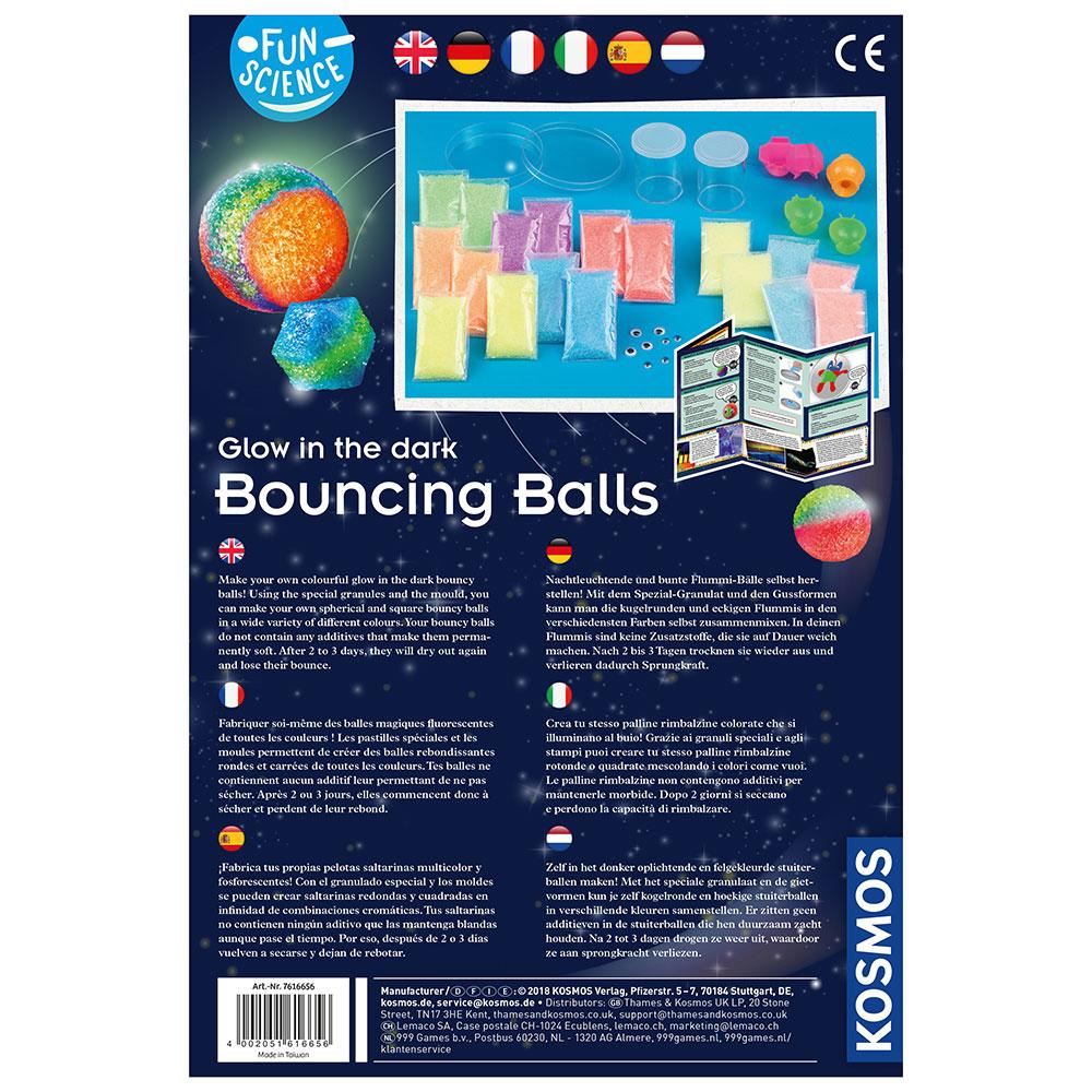 Kit de creación pelotas luminiscentes Bouncing balls