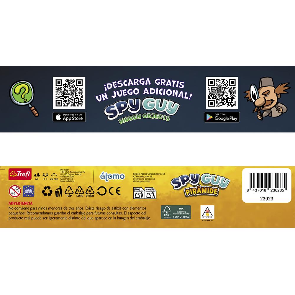 Juego de mesa Spy Guy pirámide - Átomo