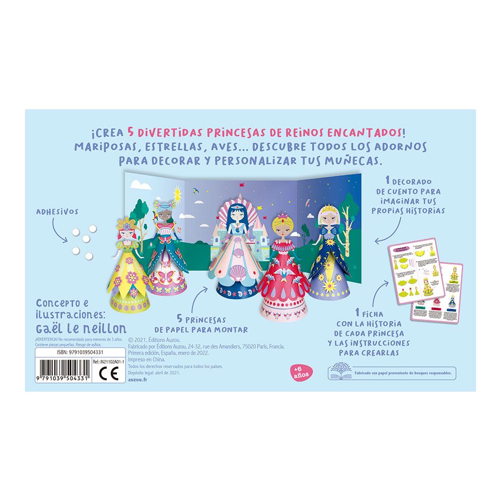 Mi estuche de artista: Princesas de cuento en papel art