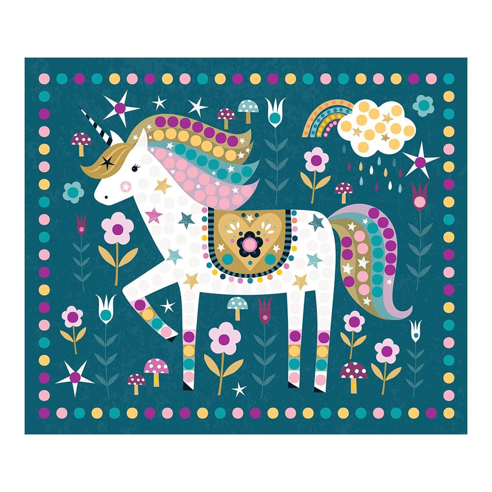Mis cuadros de unicornios con strass