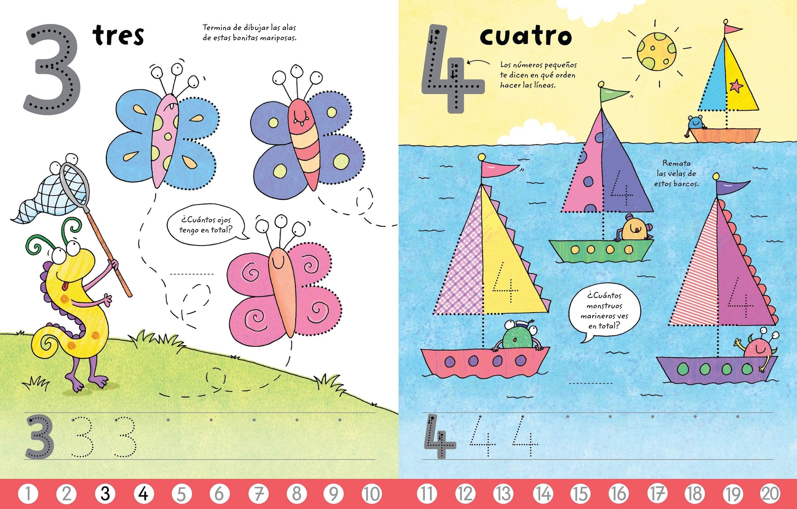 Libro pizarra - Escribo los números1