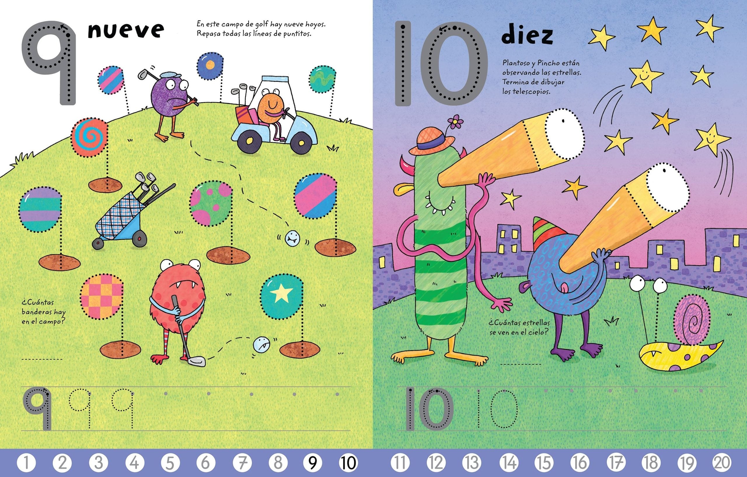 Libro pizarra - Escribo los números2