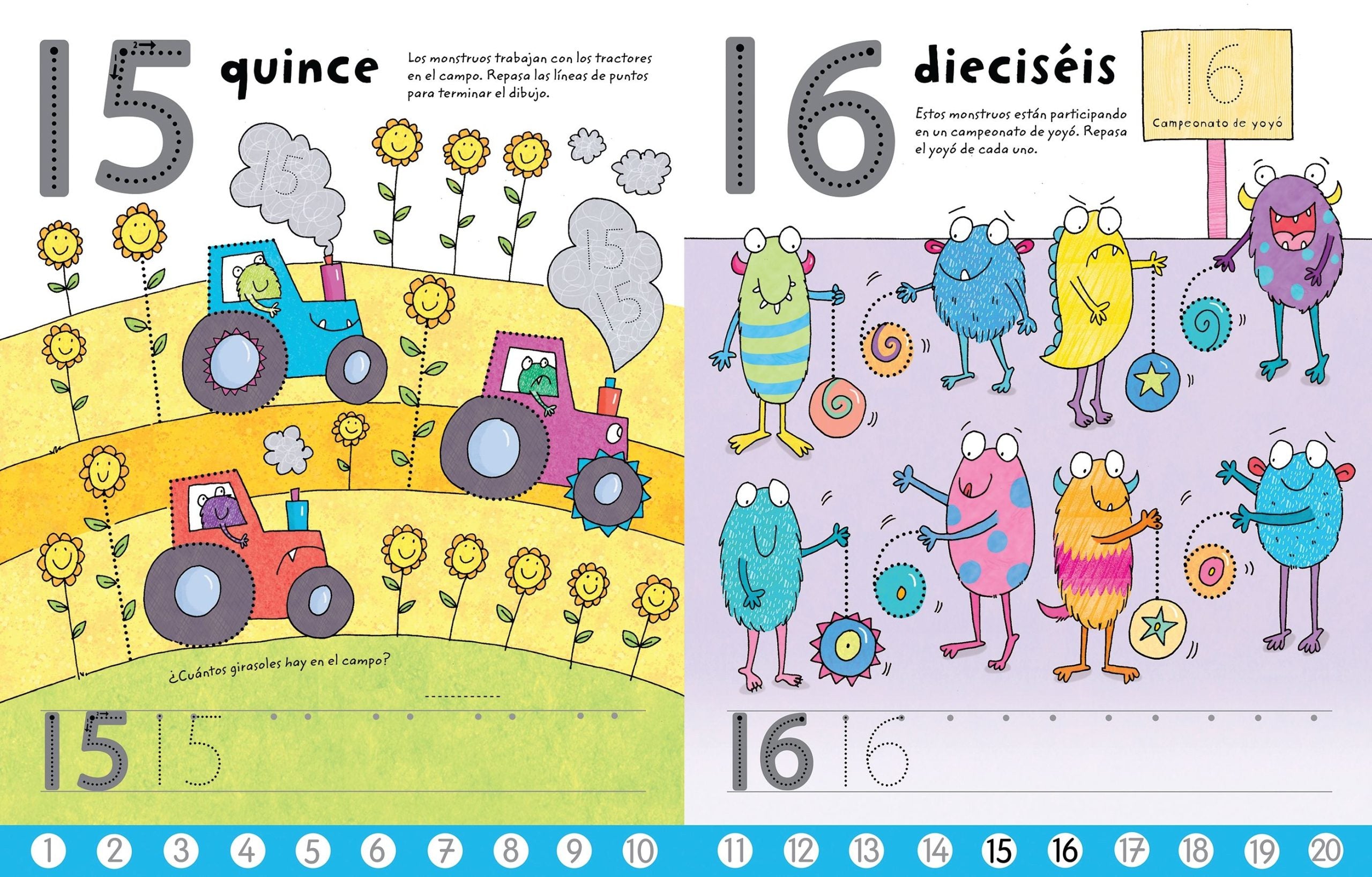 Libro pizarra - Escribo los números3