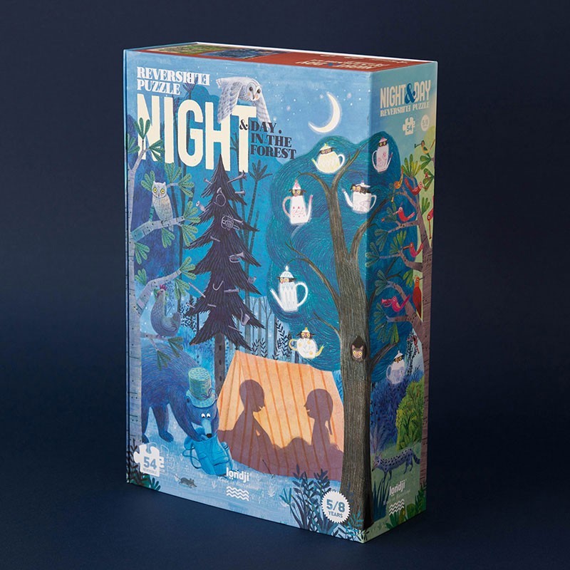 Puzzle Night and Day in the forest - Londji