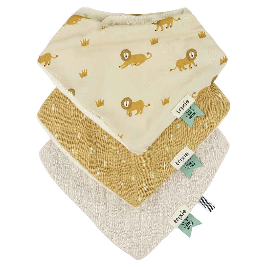 Pack 3 bandanas Mr. Lion