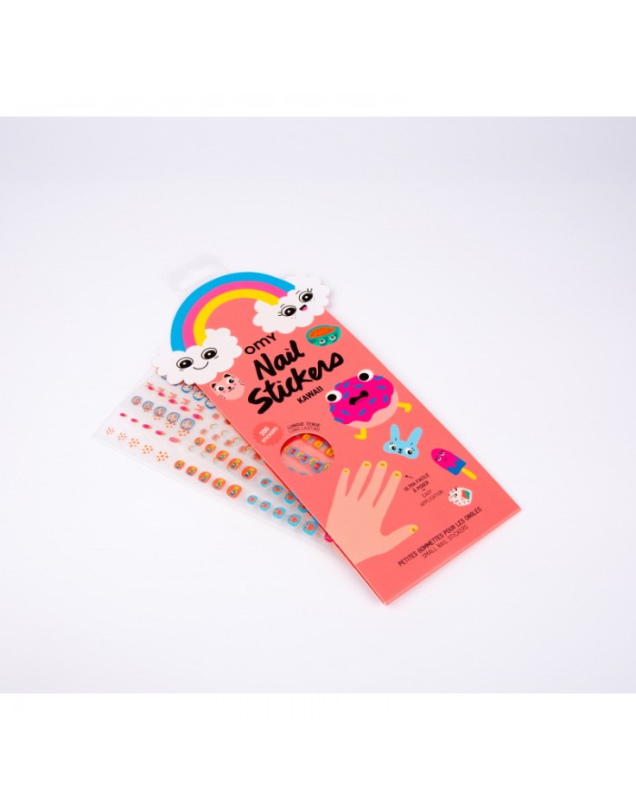 Pegatinas para uñas Kawai - Omy