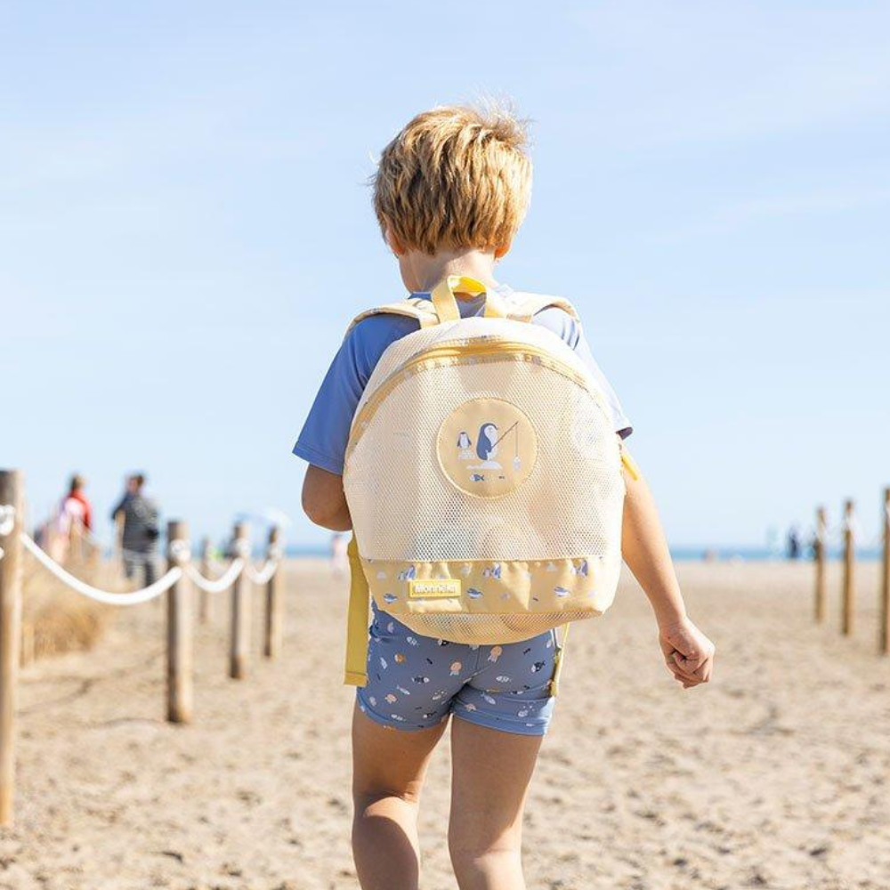 Mochila infantil antiarena Penguins