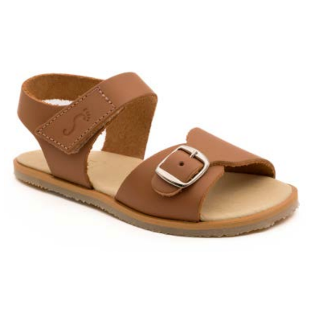 Sandalia respetuosa infantil Liberty Cuero – Flexinens