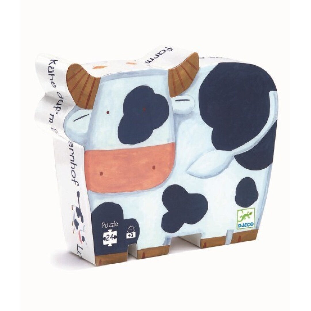 Puzzle silueta Las Vacas 24 pzas - Djeco