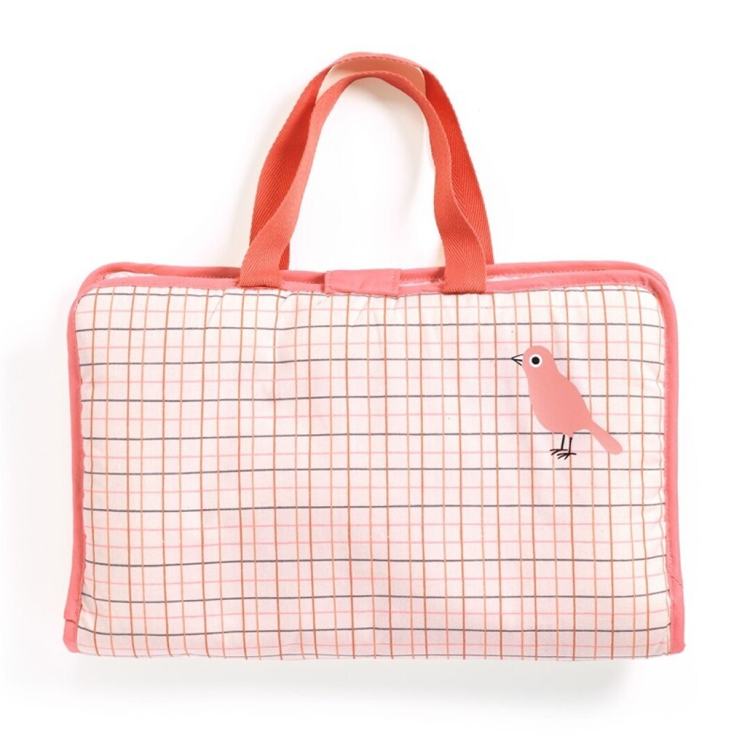 Bolso Cambiador Pink Peak Pomea para Muñecos