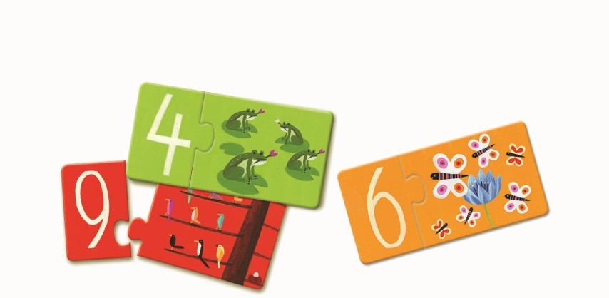 Puzzle dúo números - Djeco