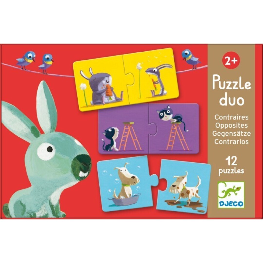 Puzzle duo contrario - Djeco