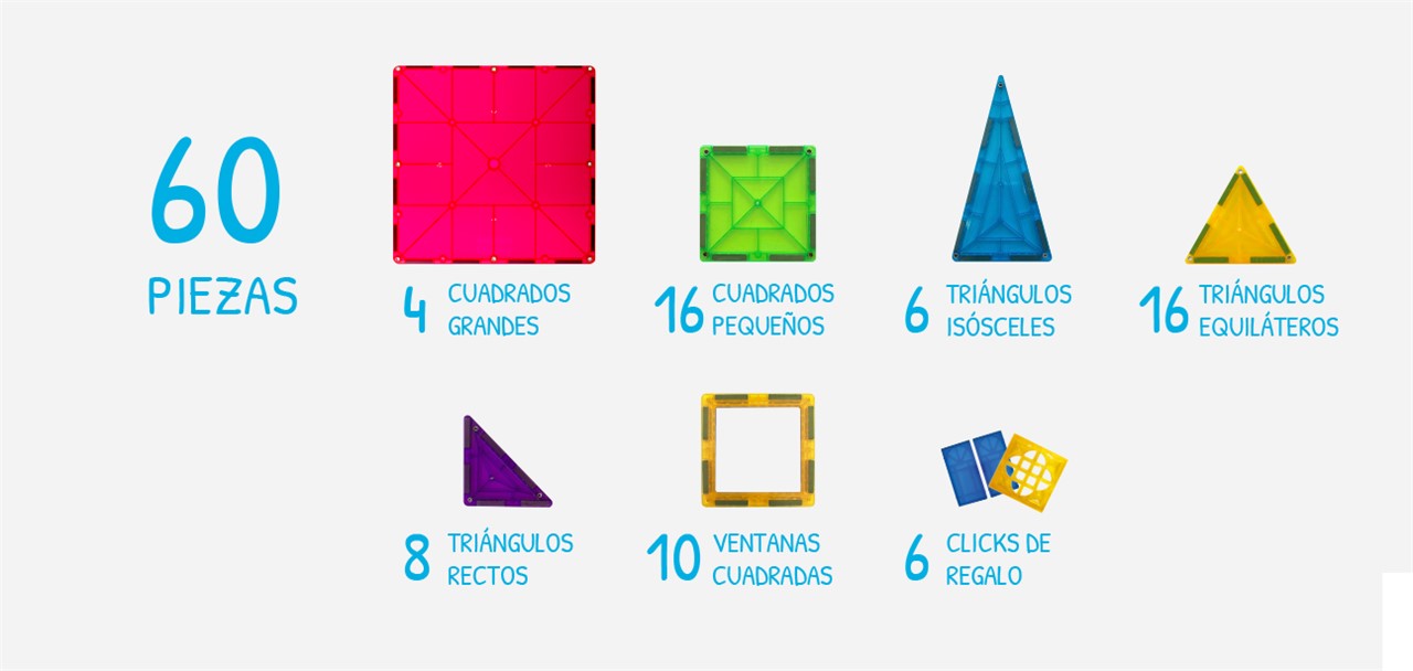 Imanix 60 piezas