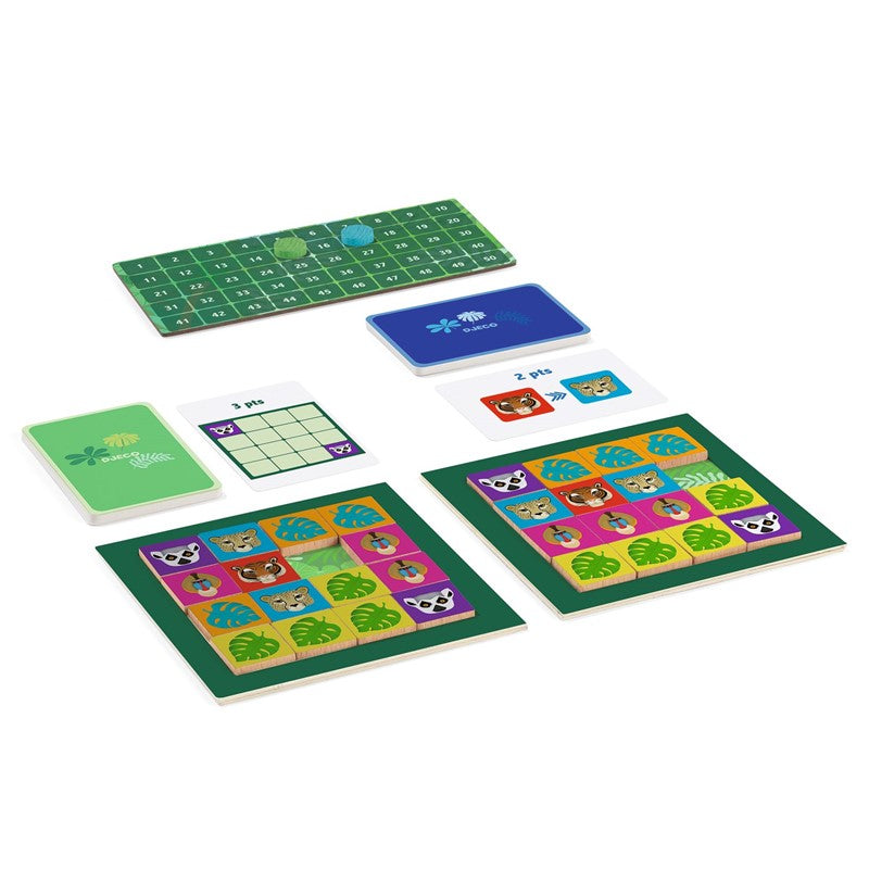 Juego Jungle Taquin destreza, rapidez y estrategia - Djeco
